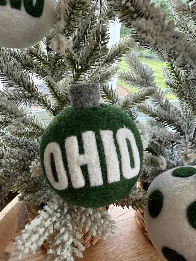 Ohio University - Rufus the Bobcat and Ohio text