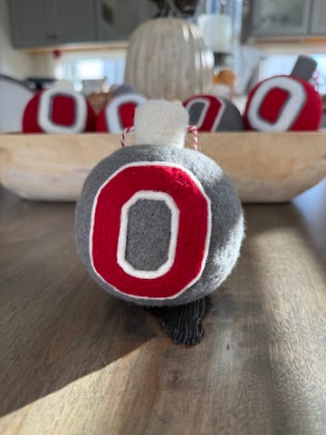 Varsity Block O" - Grey