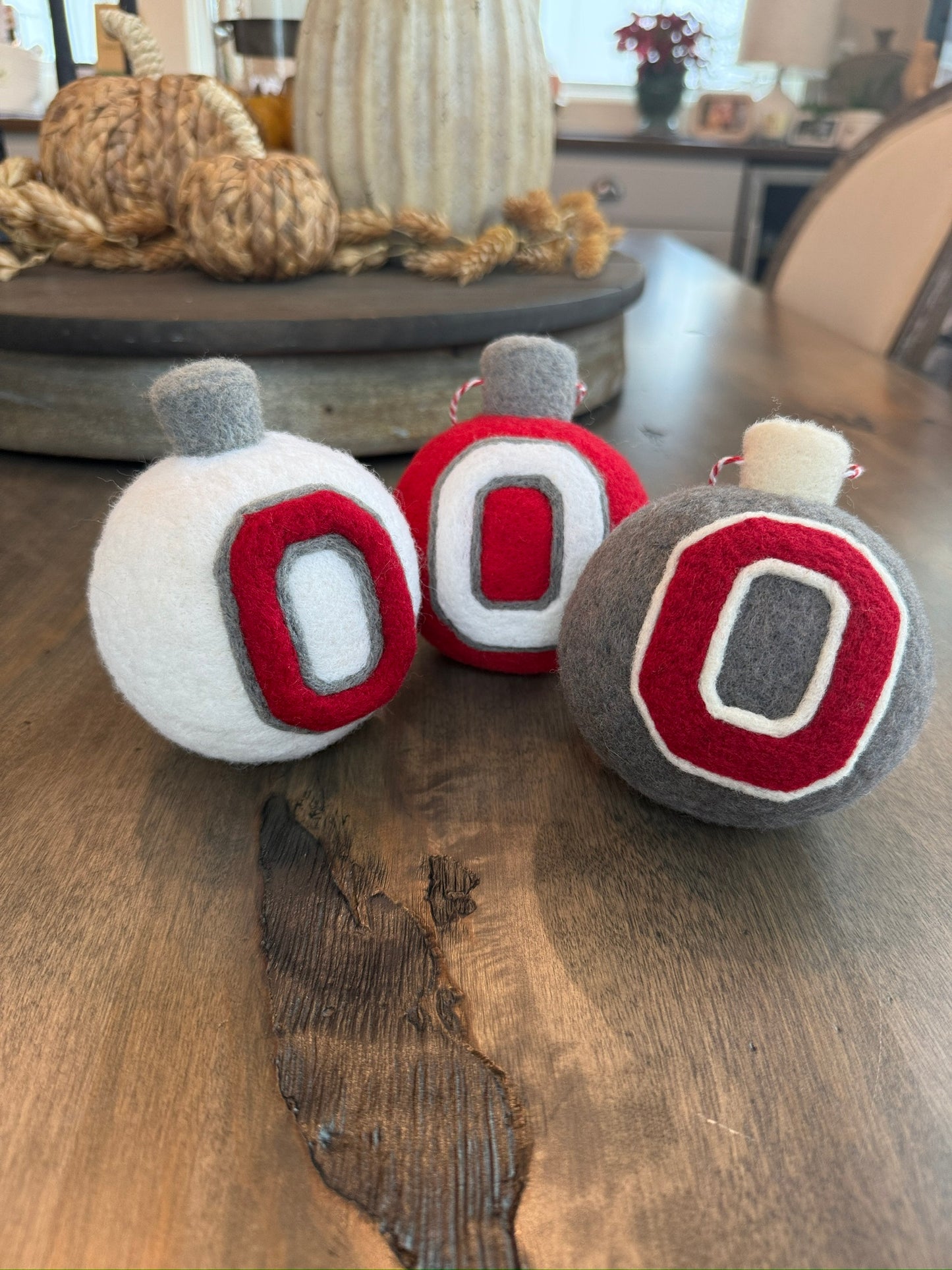 Varsity Block O" - White