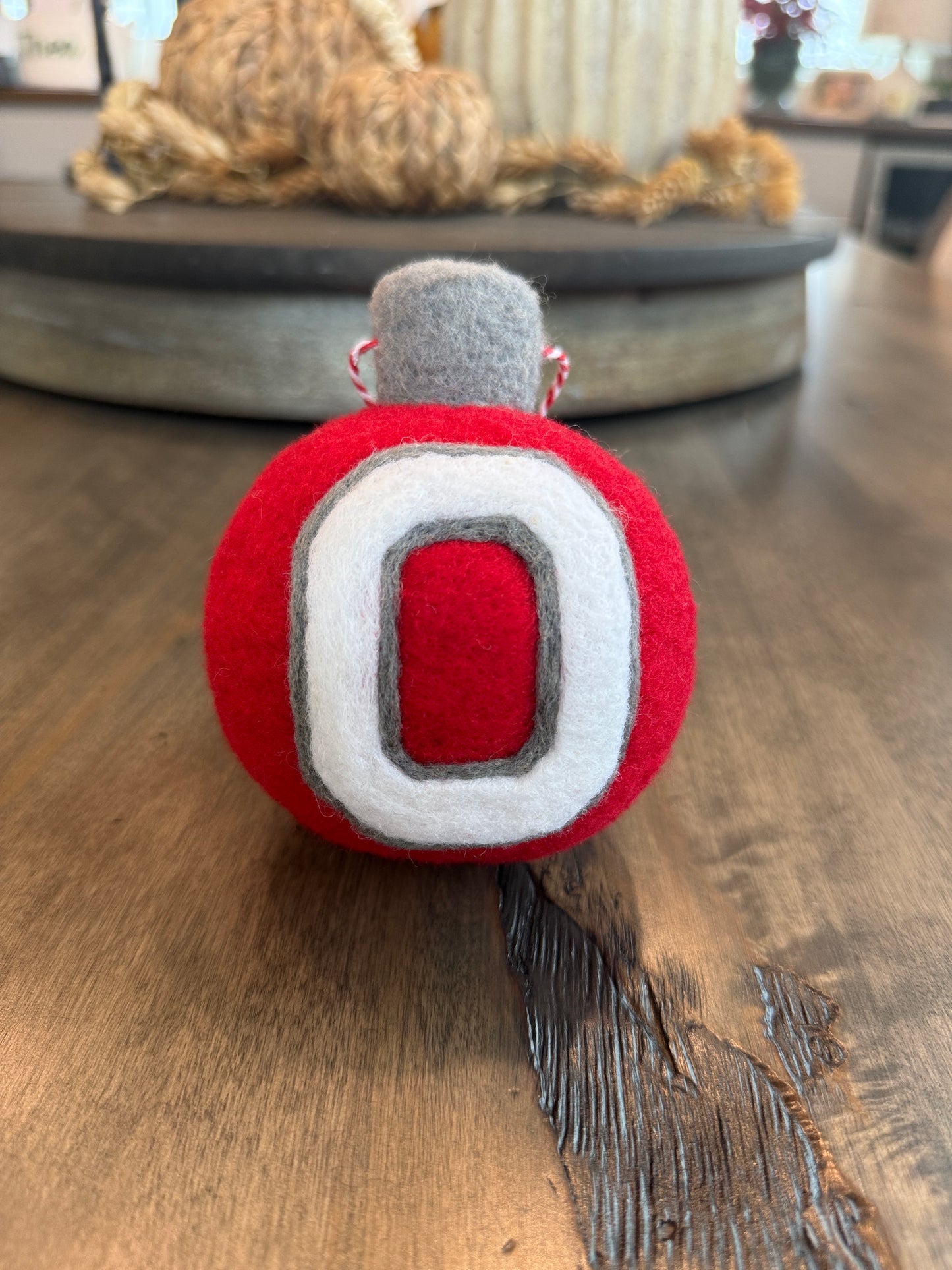 Varsity Block "O" - Scarlet