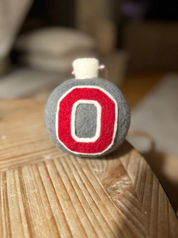 Varsity Block O" - Grey