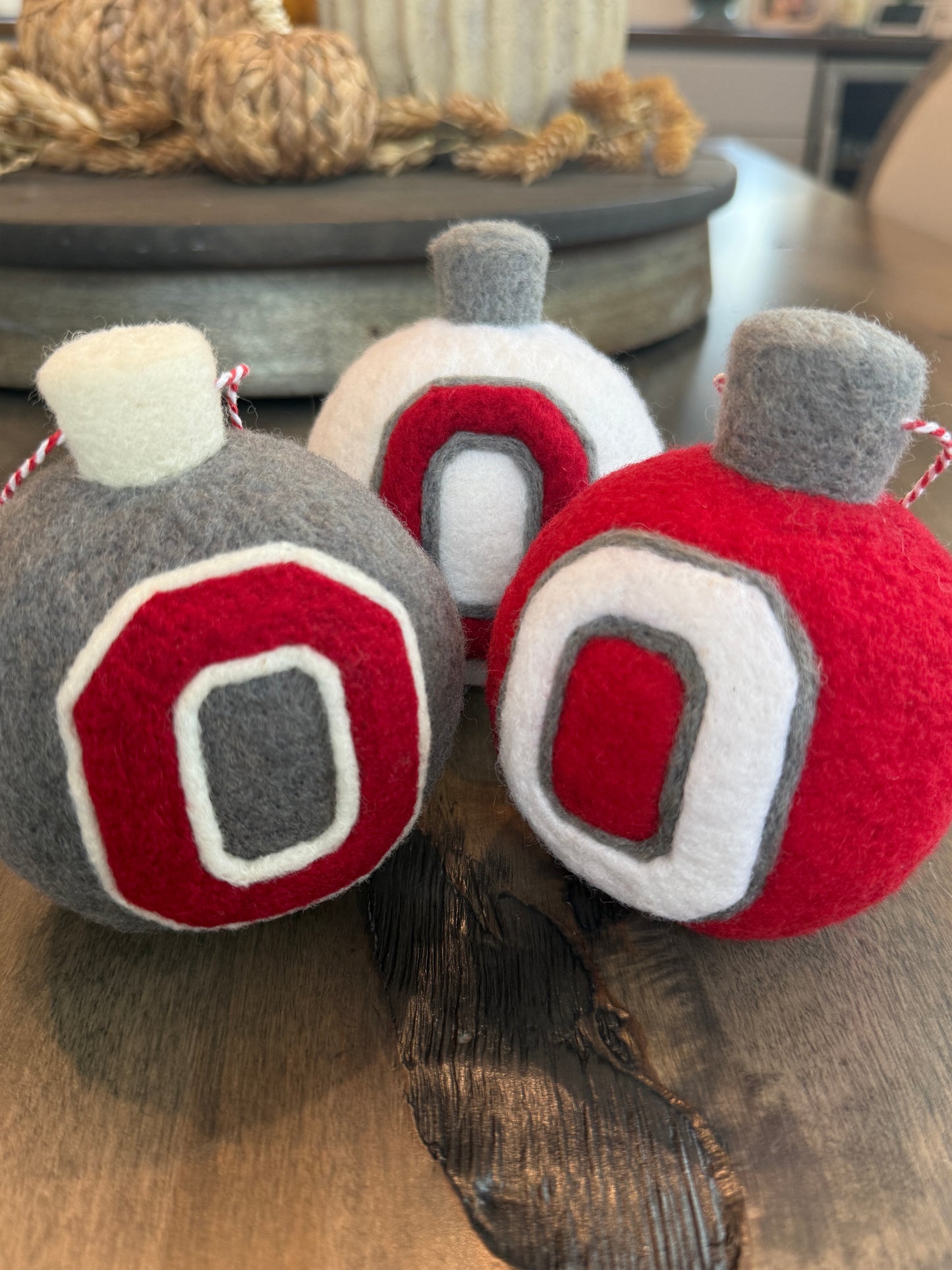 Varsity Block O" - White